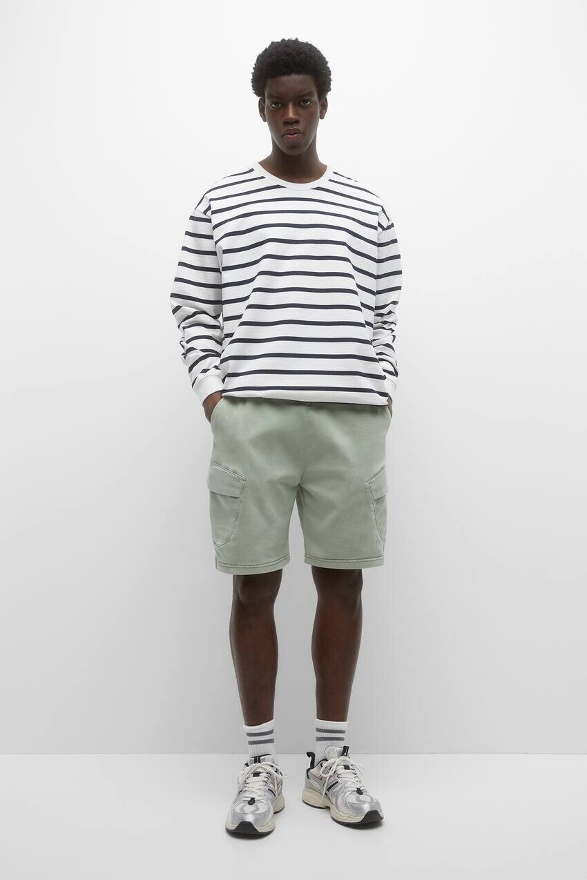 

Шорты-бермуды карго Pull&Bear