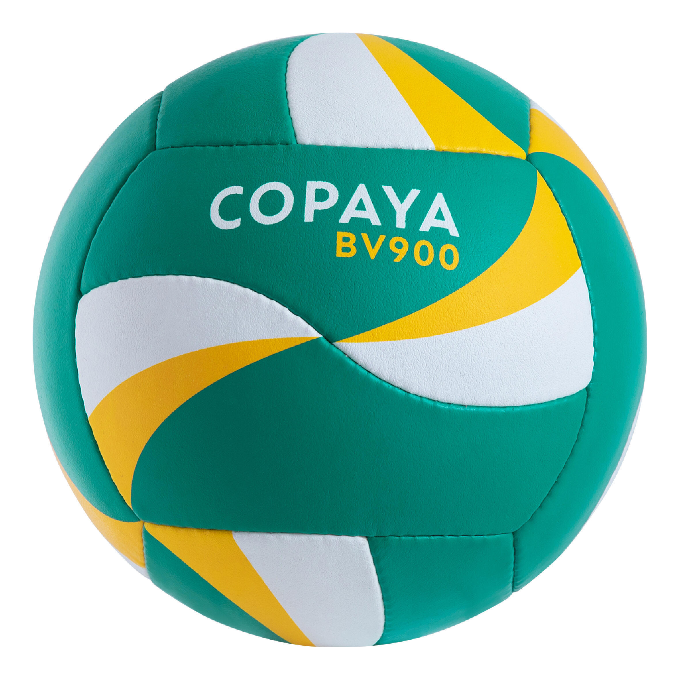 Мяч для пляжного волейбола BV900 FIVB желто-зеленый COPAYA, карибский  зеленый/неоново-желтый – купить с доставкой из-за рубежа через платформу  «CDEK.Shopping»