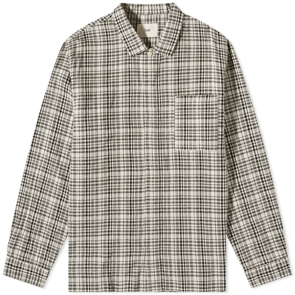 

Рубашка Folk Check Patch Shirt
