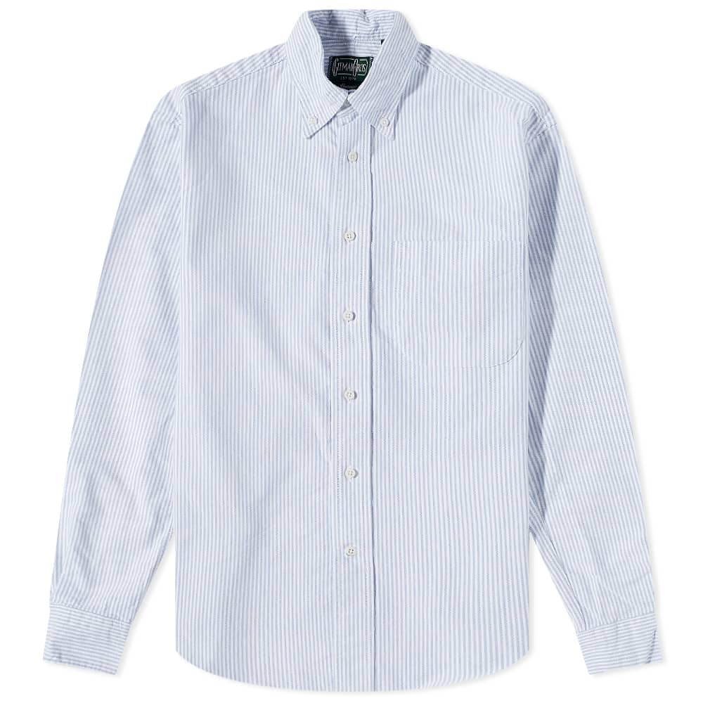 Рубашка Gitman Vintage Button Down Stripe Oxford Shirt