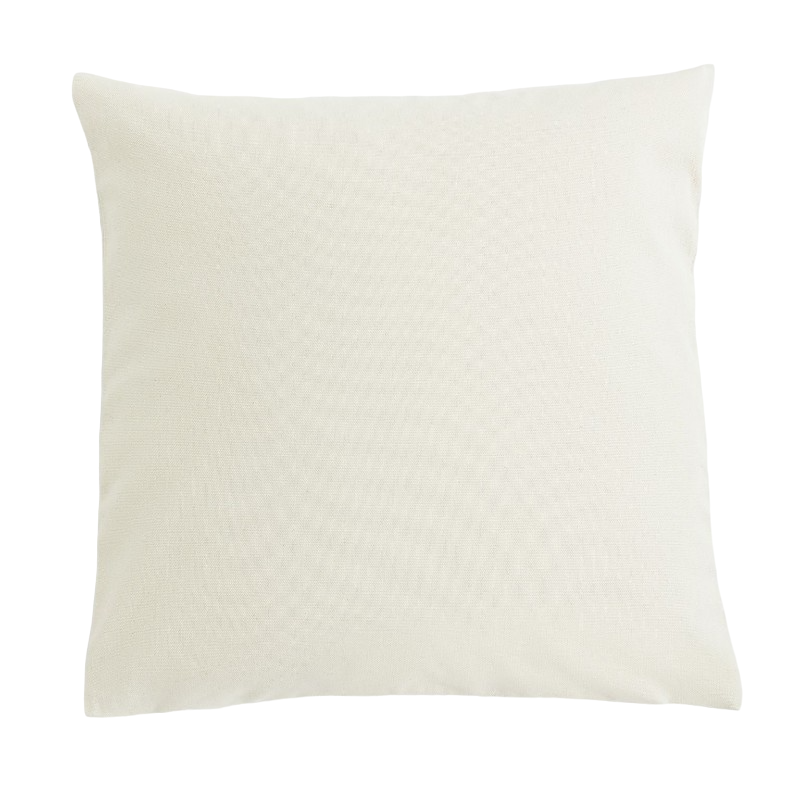 

Чехол для декоративной подушки H&M Home Cotton Canvas, кремовый