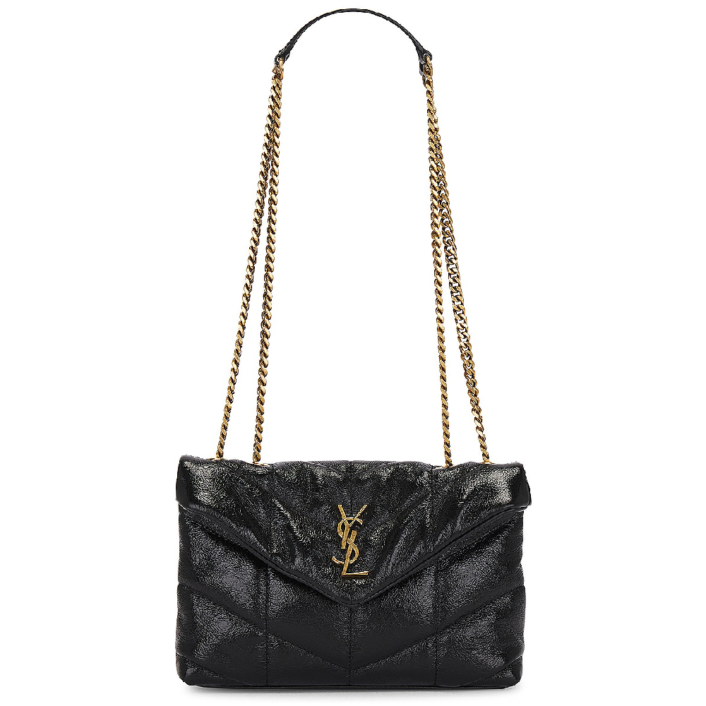 Сумка Saint Laurent Mini, черный сумка saint laurent leather wallet черный