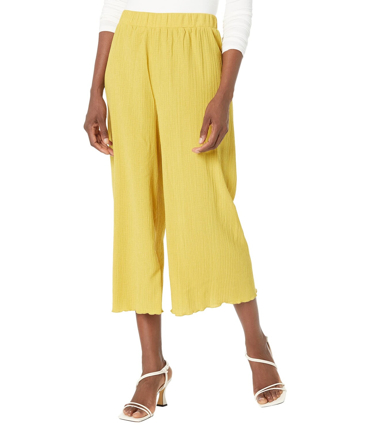 

Брюки MANGO, Frida-H Trousers, Желтый