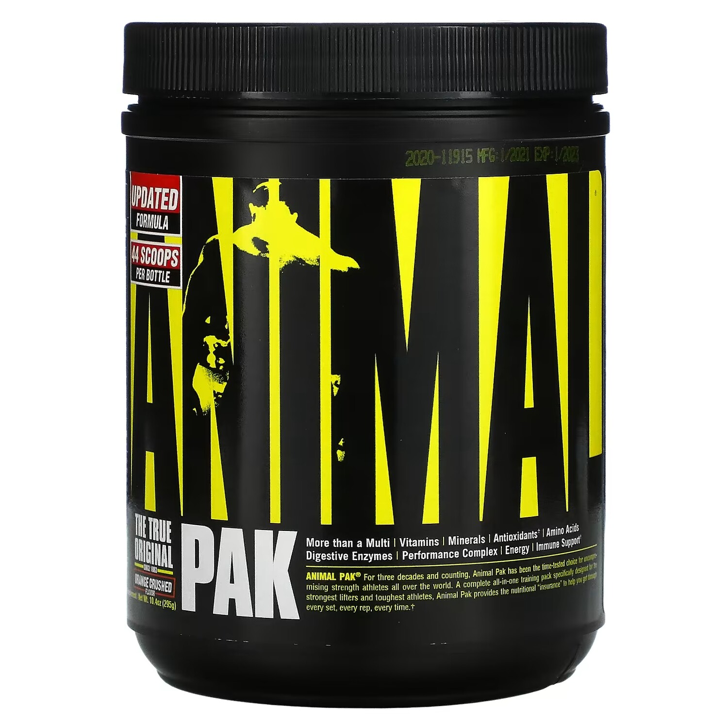 

Комплекс для Физической Активности Universal Nutrition Animal Pak со вкусом апельсина, 295 г