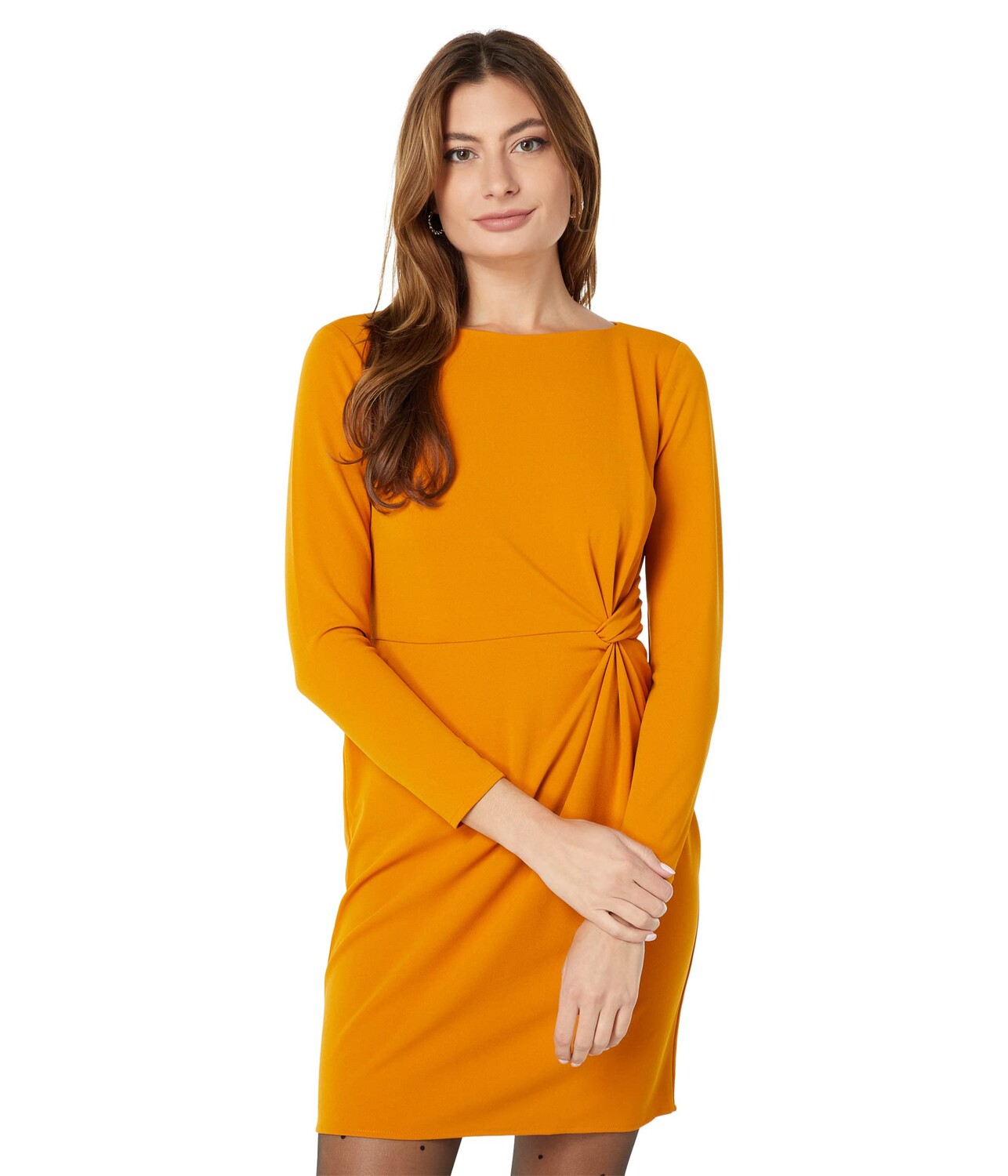 

Платье Donna Morgan, Long Sleeve Sheath Dress with Twist