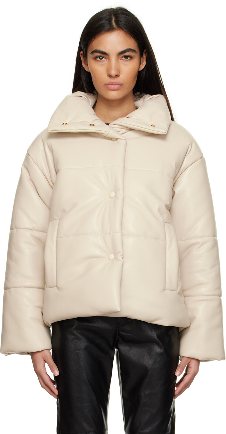 

Куртка из веганской кожи Off-White Nanushka