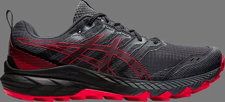 

Кроссовки gel trabuco 9 'carrier grey electric red' Asics, серый