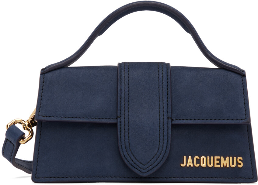 

Темно-синий клатч Le Bambino Jacquemus