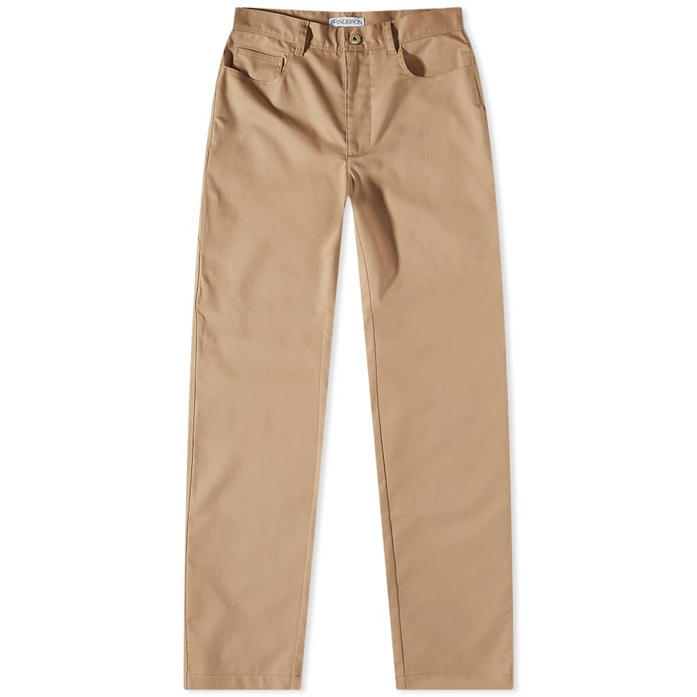 

Брюки JW Anderson 5 Pocket Workwear Chino, Коричневый