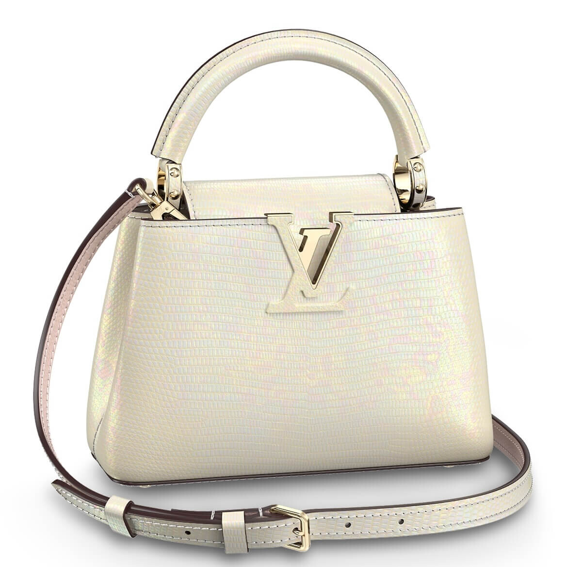 

Сумка кросс-боди Louis Vuitton Exotic Petite Malle, мультиколор