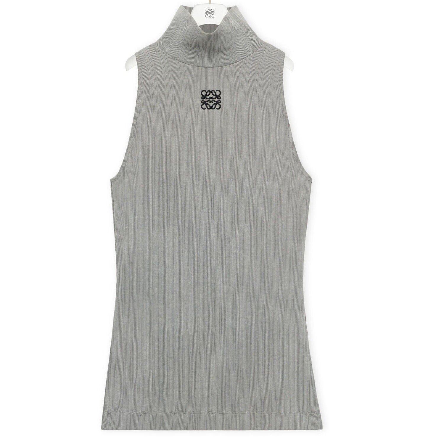

Топ Loewe High Neck Sparkling, серый