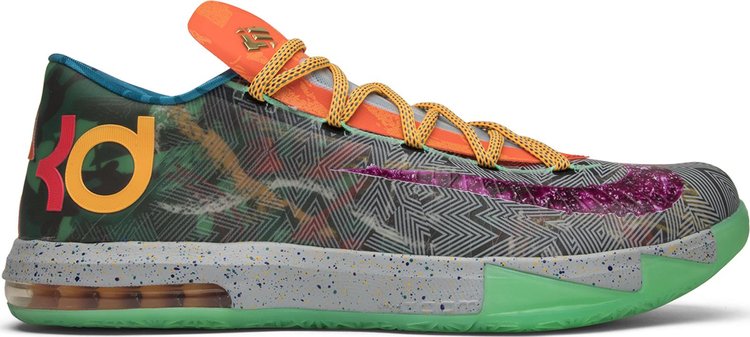 Кроссовки Nike KD 6 'What The KD', многоцветный