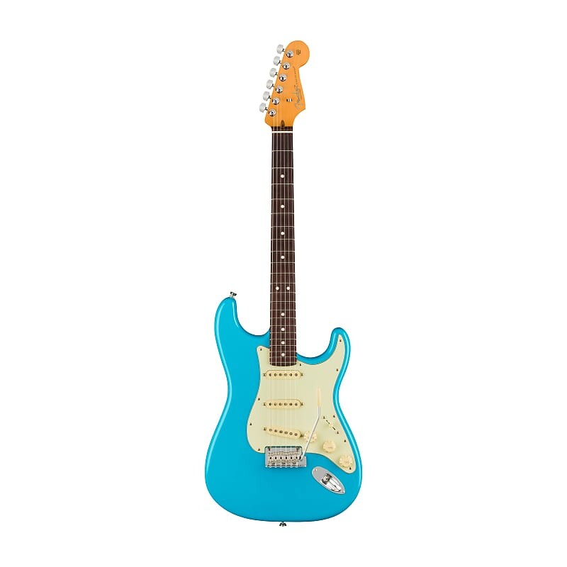 

Электрогитара Fender American Professional II Stratocaster Miami Blue с HSC