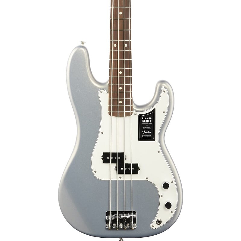 

Бас-гитара Fender Player Precision Electric Bass с накладкой Pau Ferro, серебристый 149803581