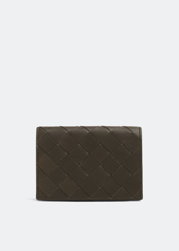

Картхолдер BOTTEGA VENETA Business card case, зеленый
