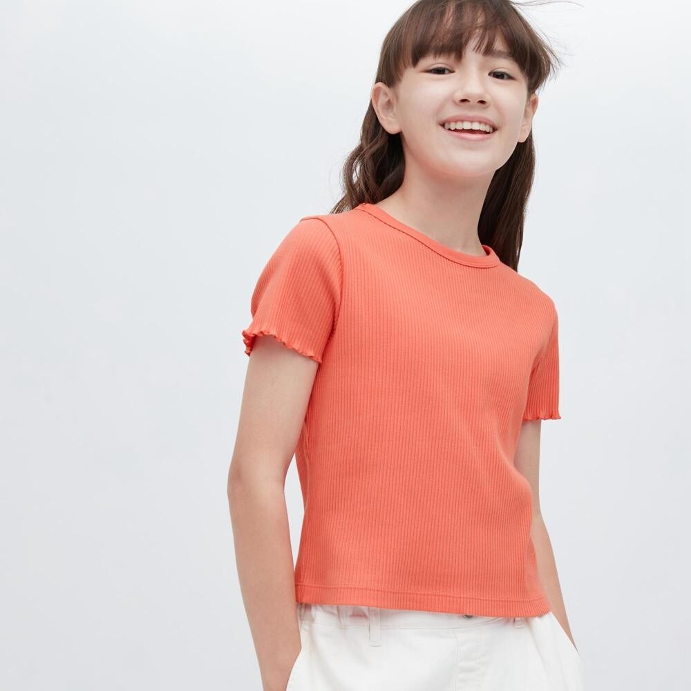 

Футболка хлопковая Uniqlo, розовый