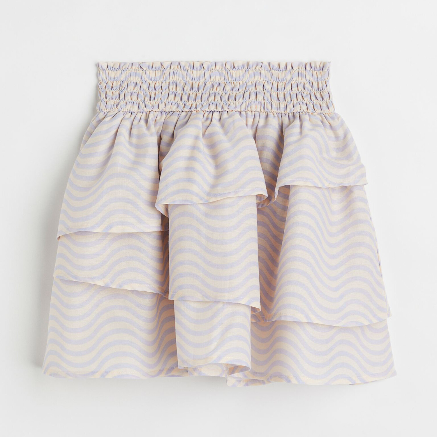 

Юбка с воланами H&M Patterned, светло-розовый