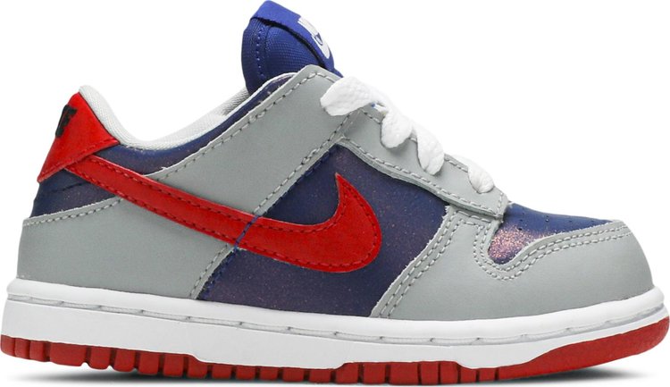 Кроссовки Nike Dunk Low Retro TD 'Samba' 2020, серебряный - фото