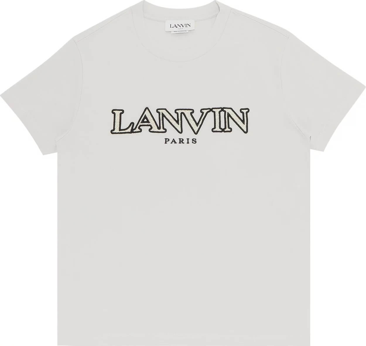 

Футболка Lanvin Curb Regular Fit, кремовый, Бежевый