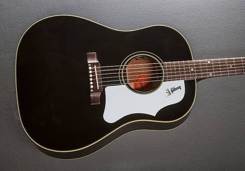 цена J-45 Special 1960-х годов — черное дерево Gibson 1960's J-45 - Ebony