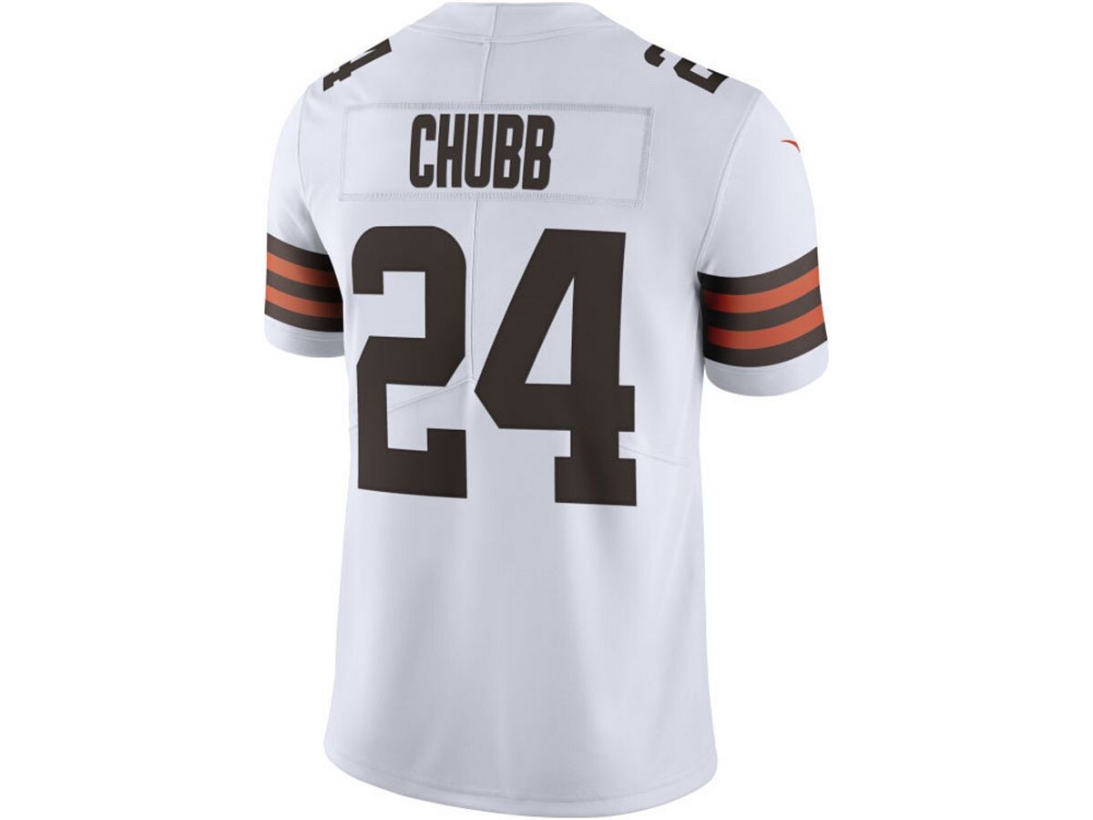 

Мужская футболка vapor untouchable limited от cleveland browns - ник чабб Nike, белый