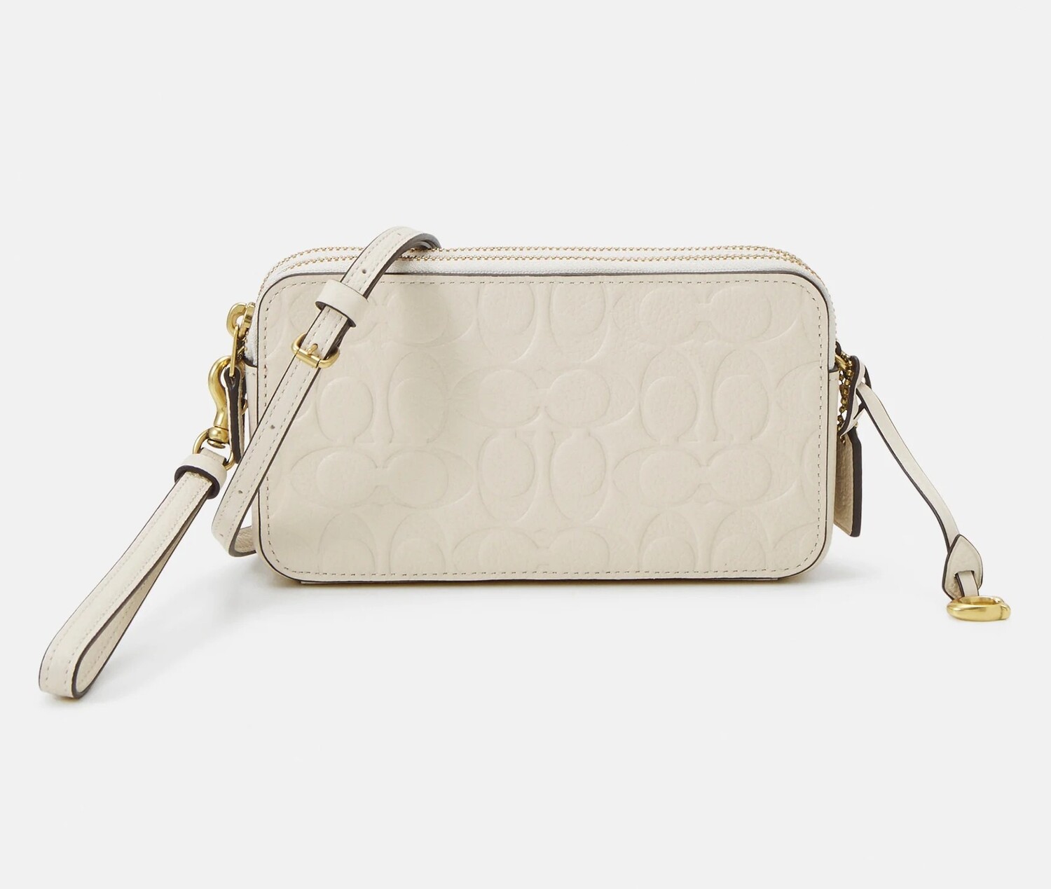 

Сумка кросс-боди Coach Exclusive Signature Kira, белый
