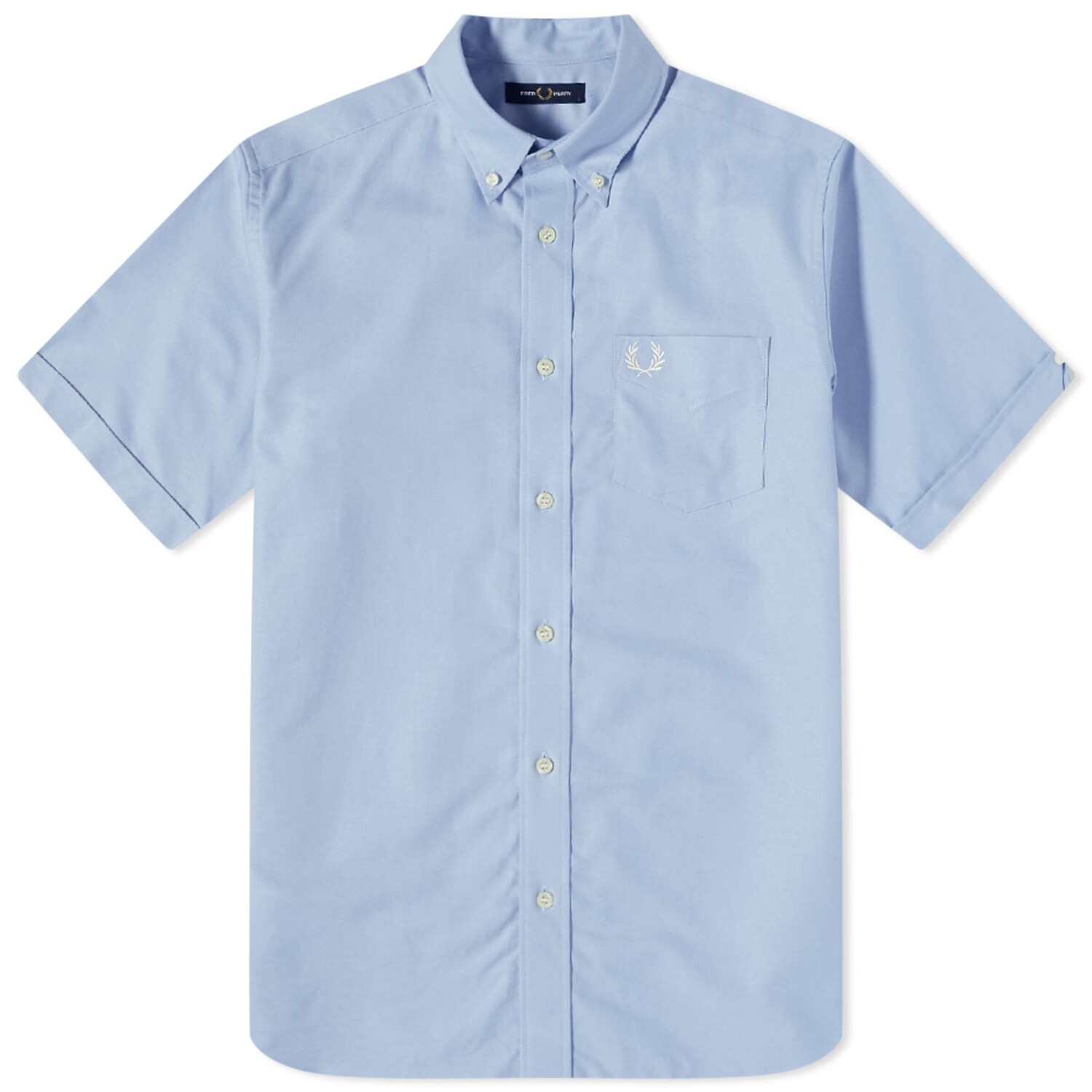 

Рубашка Fred Perry Short Sleeve Oxford, голубой