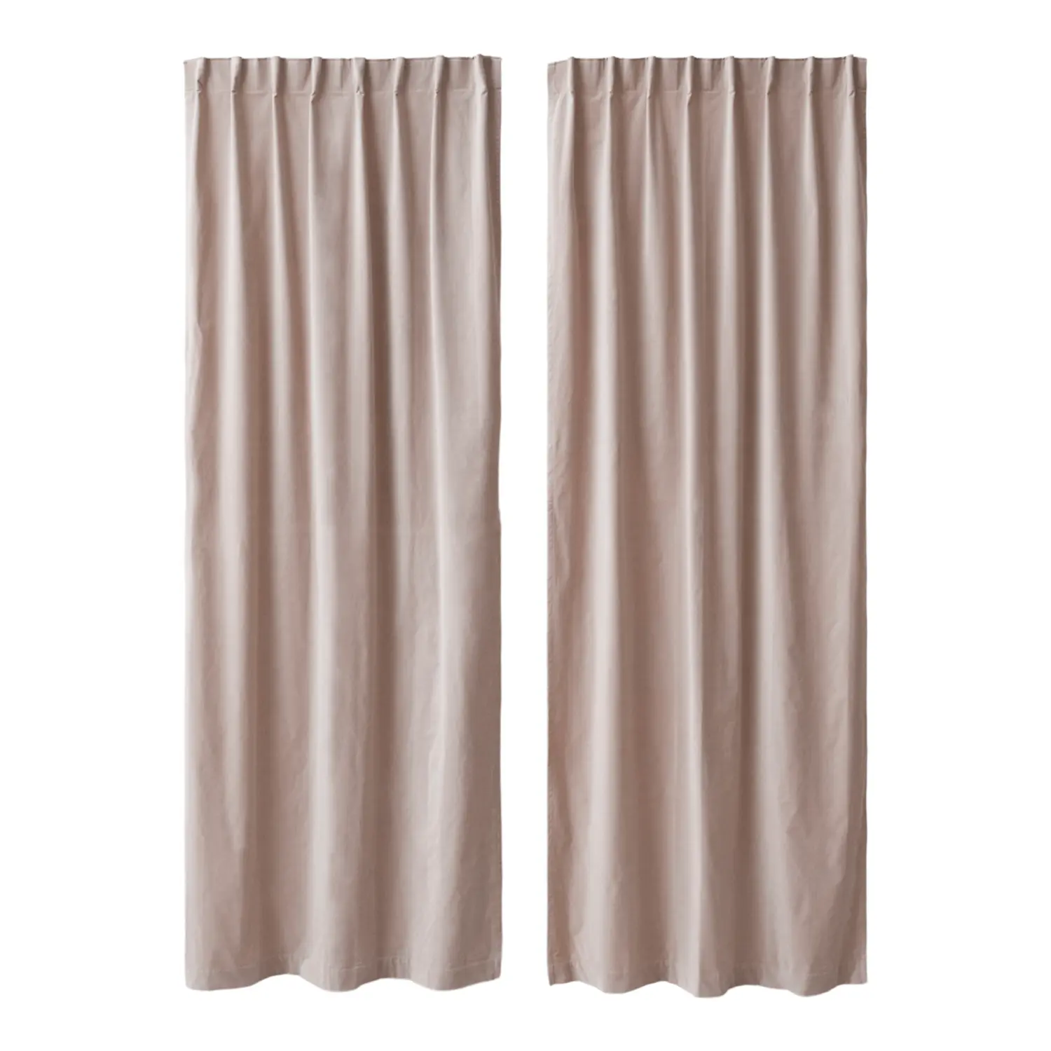 

Шторы H&M Home 2-pack Velvet Panels, 2 предмета, серо-коричневый