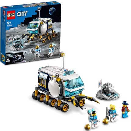 

Конструктор Lego 60348 City луноход с астронавтами