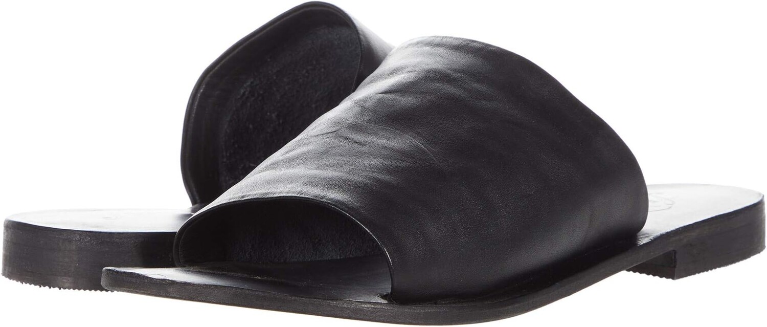 

Сандалии на плоской подошве Vicente Slide Sandal Free People, черный