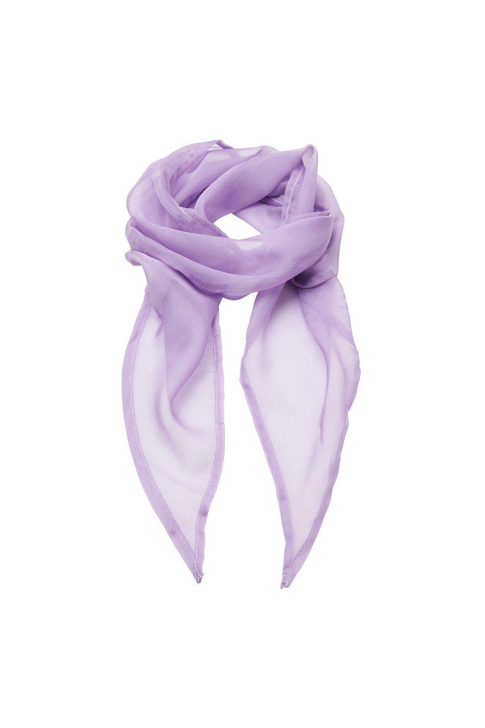 Деловой шифоновый деловой шарф Premier, розовый шифоновый радужный цветной шарф женский шарф arn танцевальный шелковый шарф большой размер