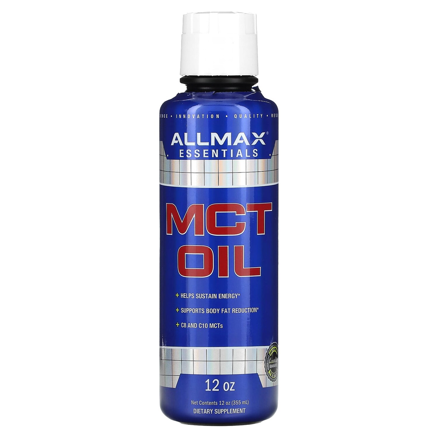 

Essentials, масло среднецепочечных триглицеридов, 355 мл (12 унций), ALLMAX