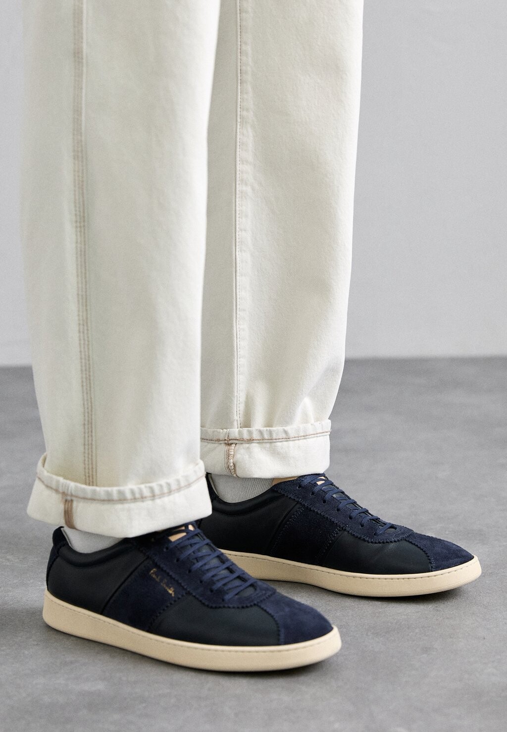 

Кроссовки на шнуровке SHOE VANTAGE Paul Smith, темно-синий