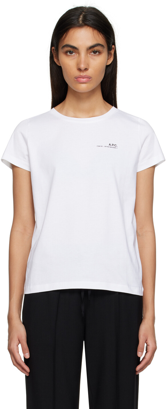 

Белая футболка Item A.P.C., Белый