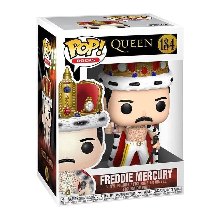 Фигурка Funko Pop! Rocks Queen Freddie Mercury King фигурка funko pop rocks queen фредди меркьюри 33731 10 см