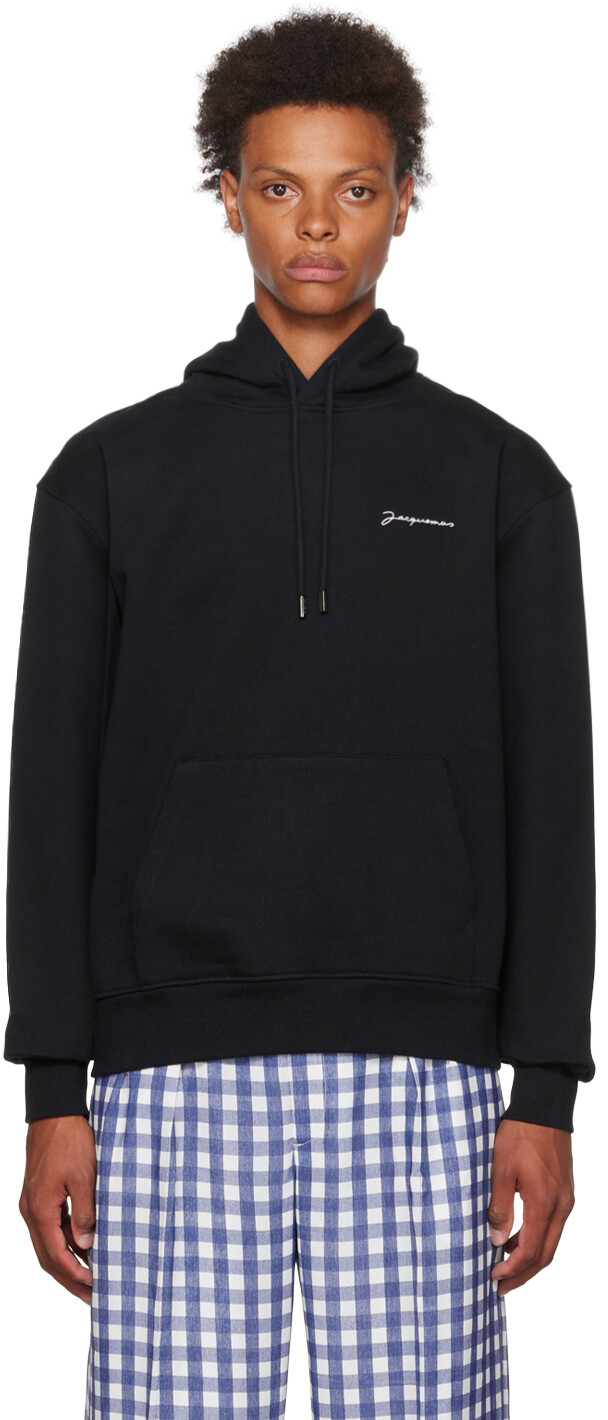 

Худи 'Le Sweatshirt Brodé' черного цвета Jacquemus, Черный