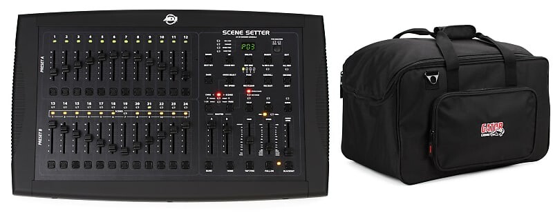 

Комплект ADJ Scene Setter с 24-канальной диммерной консолью DMX и большой сумкой Gator G-LIGHTBAG-1911 LED PAR Lighting ADJ + Gator SCENE-SETTER=1 G-LIGHTBAG-1911=1