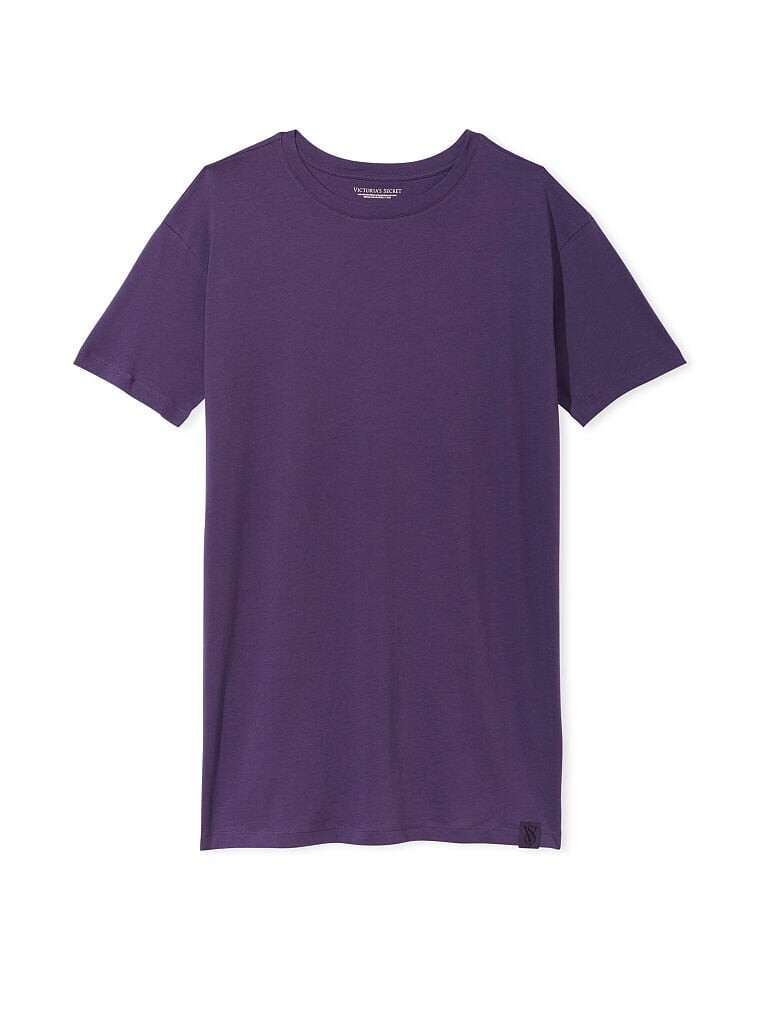 

Ночная рубашка Victoria's Secret Cotton, фиолетовый