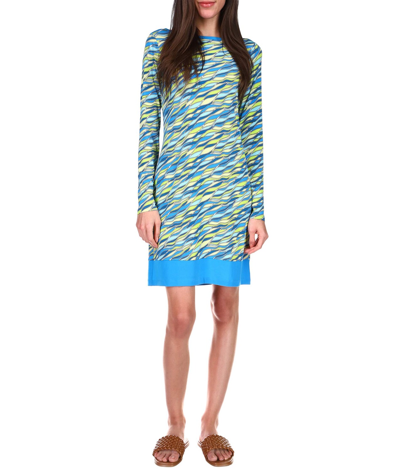 

Платье MICHAEL Michael Kors, Petite Long Sleeve Border Dress