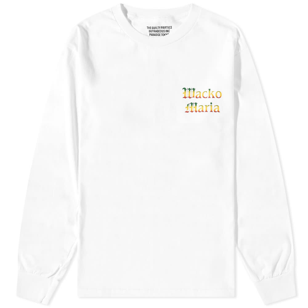 Футболка Wacko Maria Long Sleeve Maria Print Tee