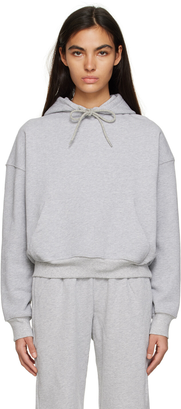 

Серая худи с кулиской WARDROBE.NYC
