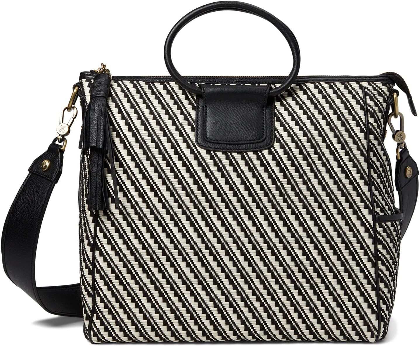 

Сумка Sheila Satchel HOBO, цвет Black/White