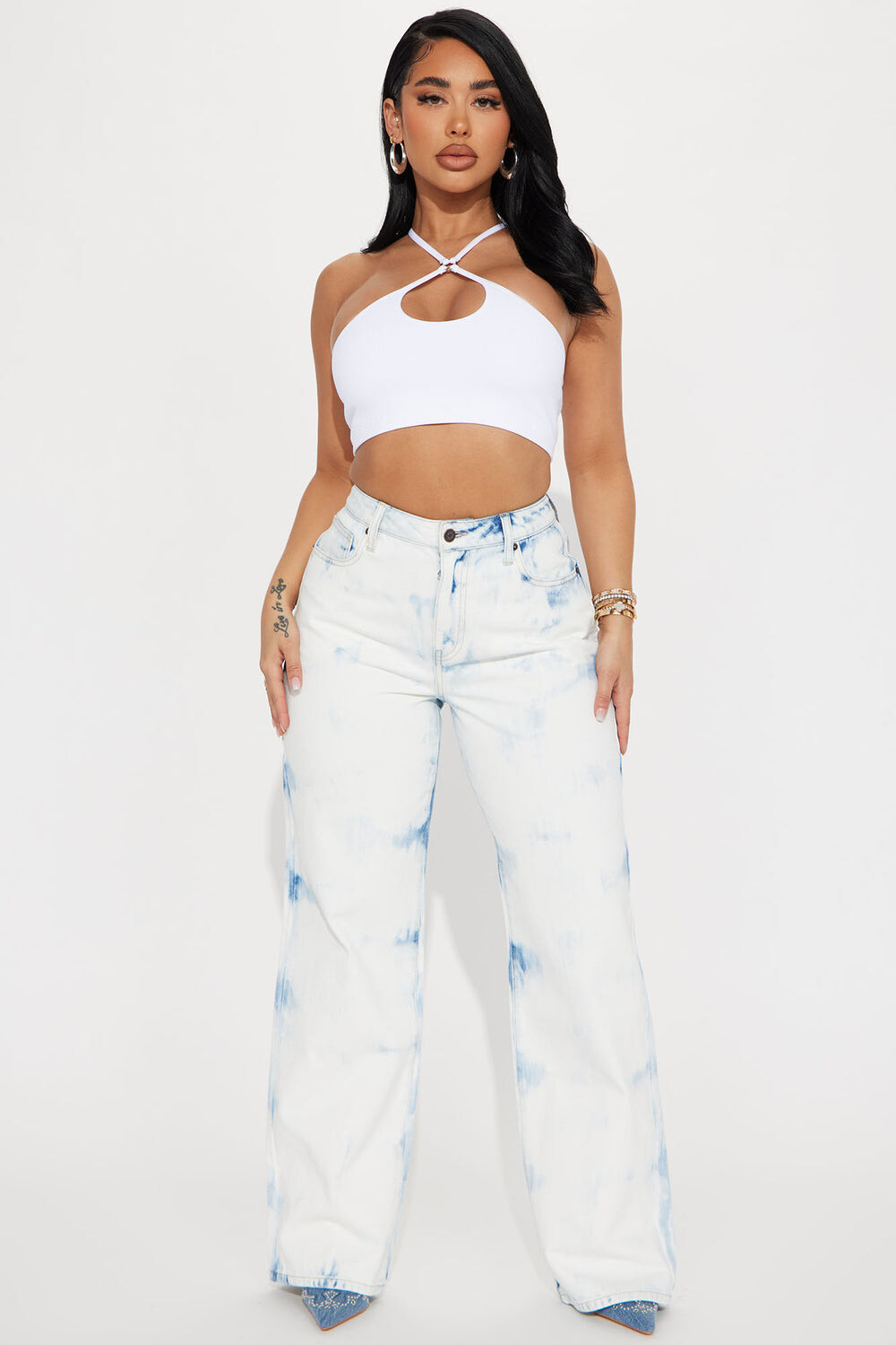

Джинсы Fashion Nova FN121003FL, синий
