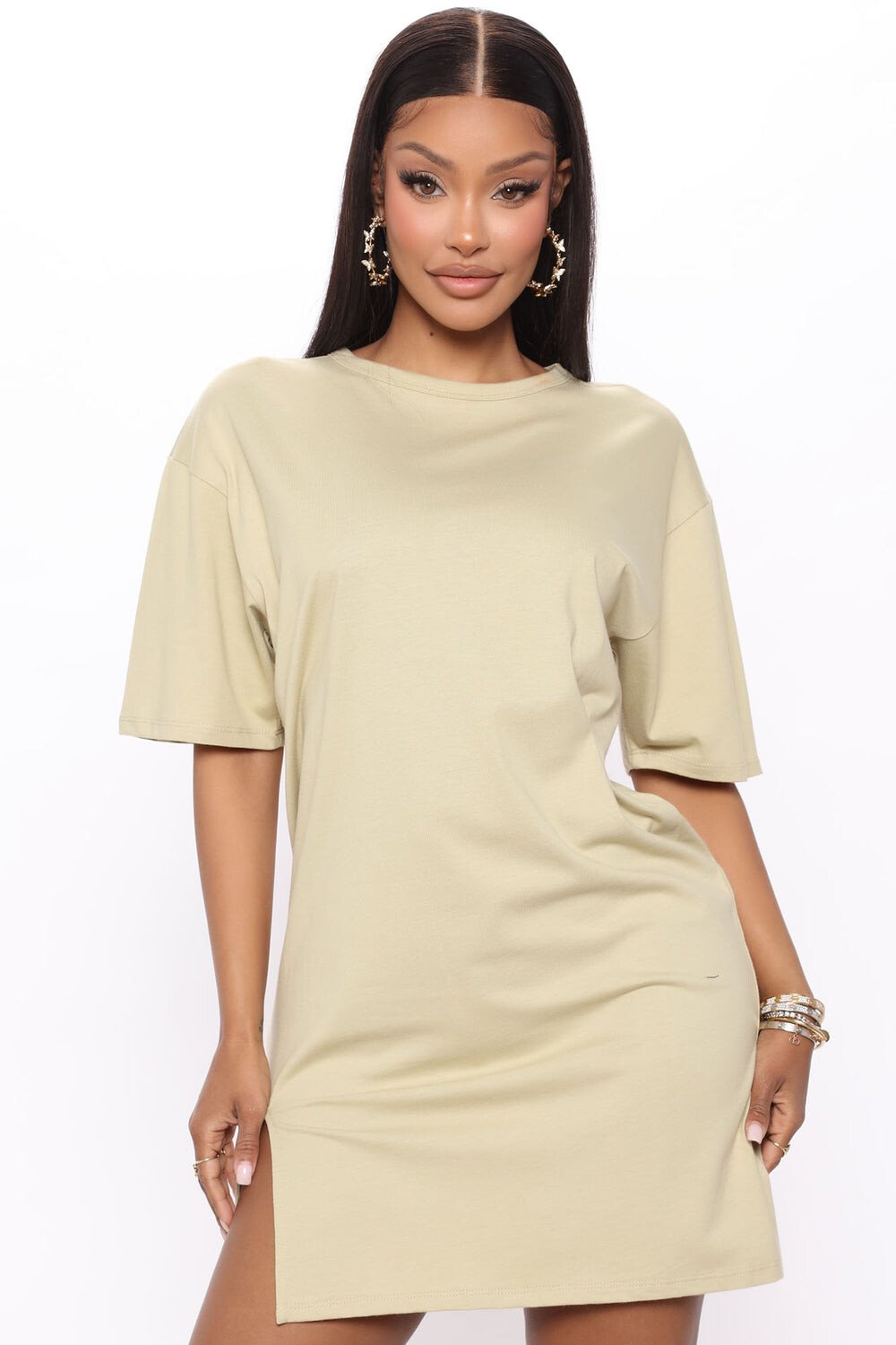 

Платье Fashion Nova JD46512, шалфей