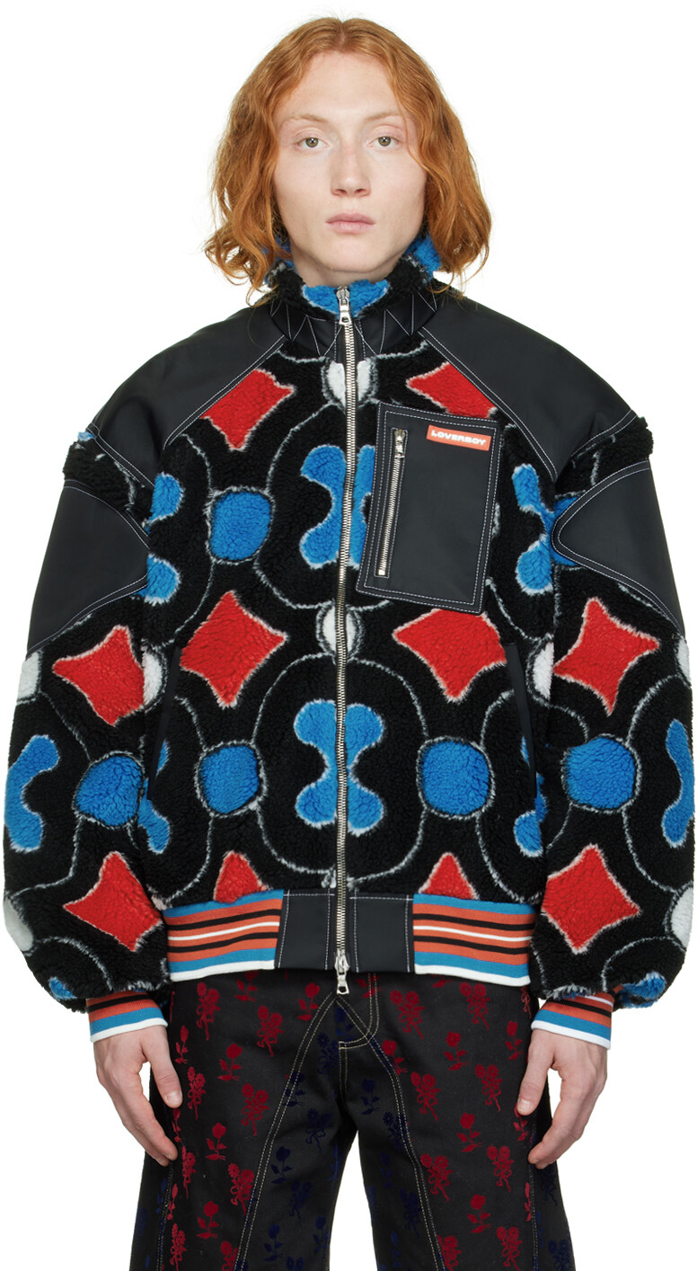 

Многоцветный звук на куртке Charles Jeffrey Loverboy