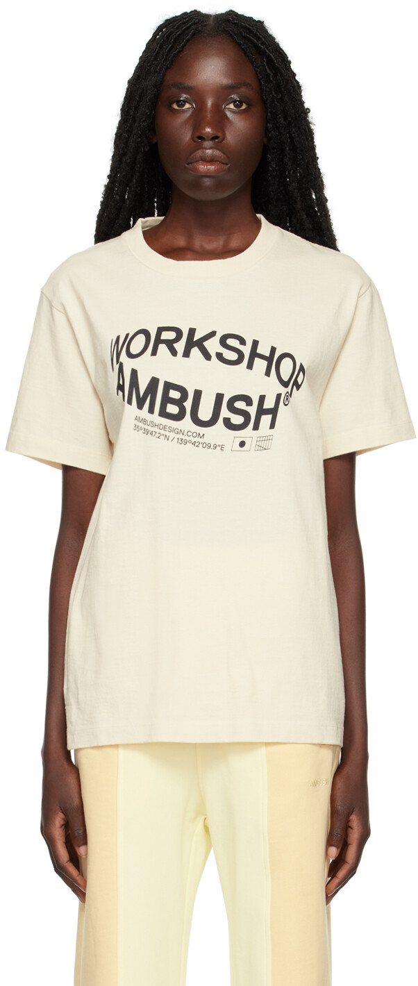 

Бежевая футболка Revolve AMBUSH