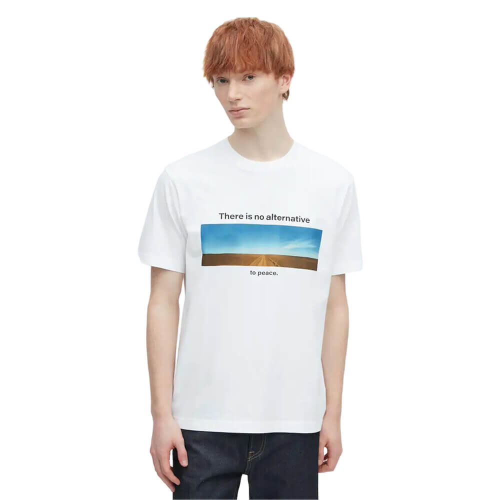 

Футболка Uniqlo Peace For All Ut Graphic (Wim Wenders), белый