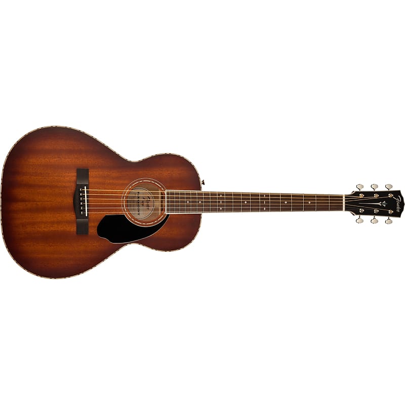 Акустическая электрогитара Fender Paramount PS-220E Parlor, Aged Cognac Burst акустическая гитара fender pd 220e mahagony aged cognac burst