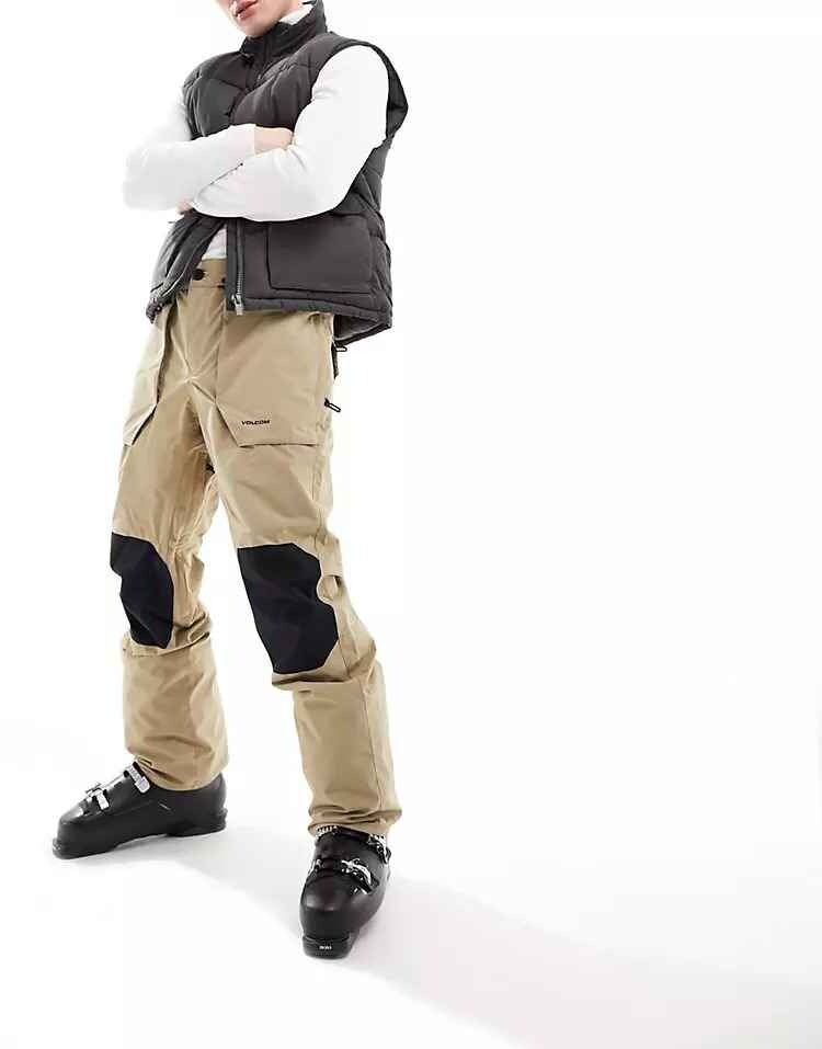 

Лыжные брюки Volcom Ski, бежевый
