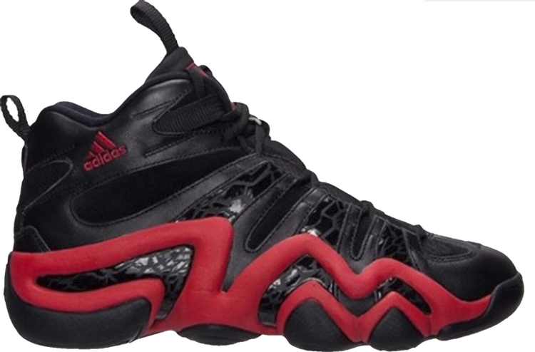 Кроссовки Adidas Crazy 8 'Black Red', черный - фото